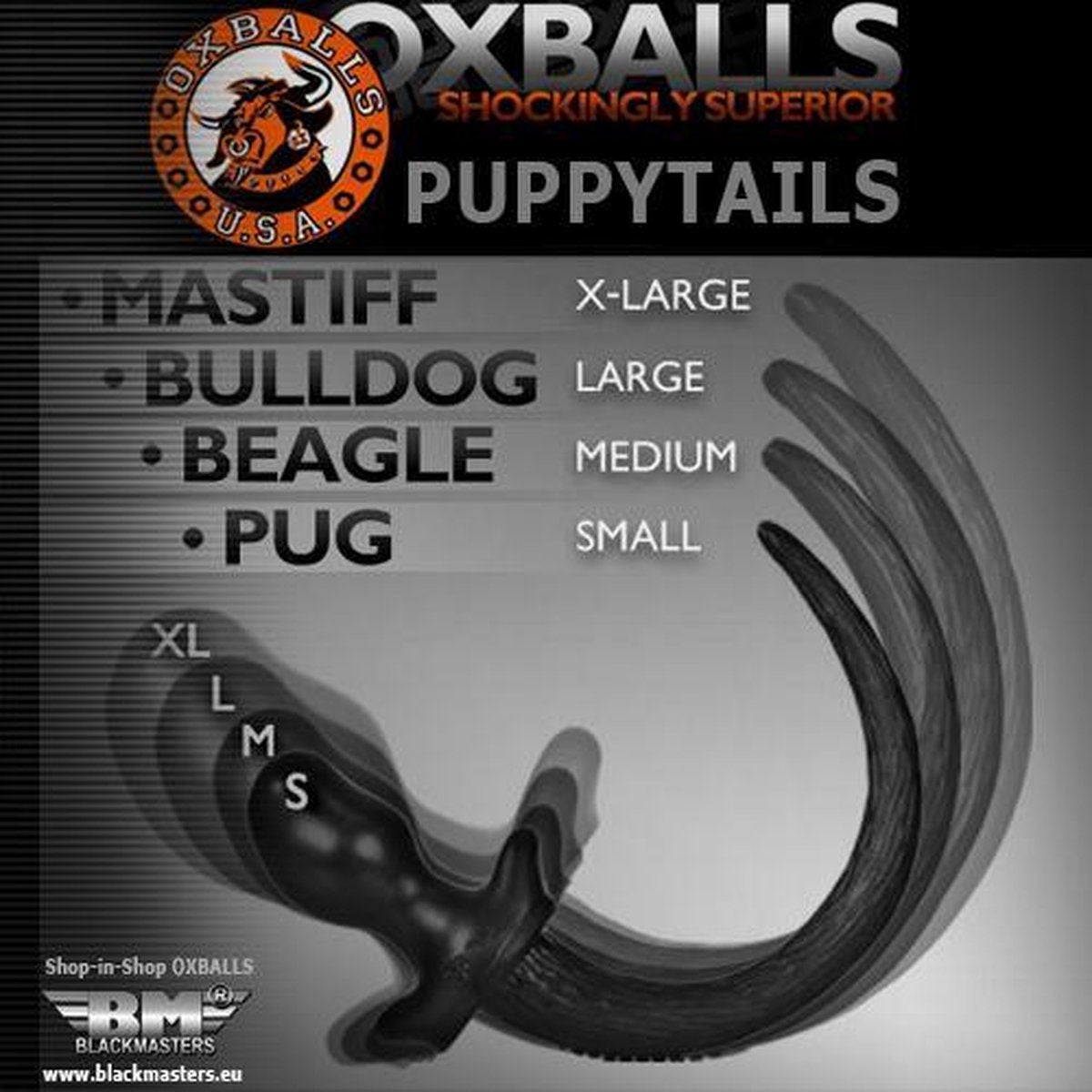 OXBALLS PLATINUM PUPPY TAIL