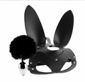 TAILZ BUNNY TAIL ANAL PLUG & MASK SET