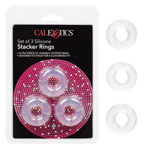 CALTETICS STACKER RINGS 3-PIECE