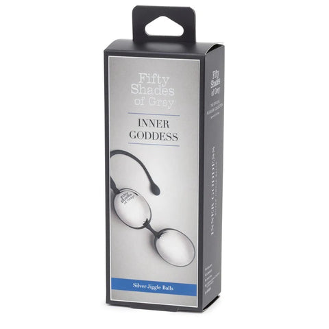 FIFTY SHADES OF GREY INNER GODDESS SILVER JIGGLE BALLS