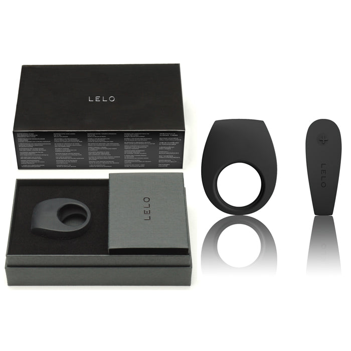 LELO TOR 2 VIBRATING COUPLES' RING BLACK Blushing Memory LELO TOR 2 VIBRATING COUPLES' RING BLACK Blushing Memory