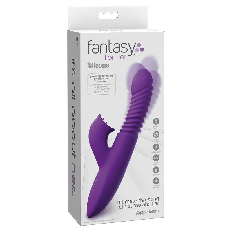 FANTASY FOR HER ULTIMATE THRUSTING CLIT STIMULATER