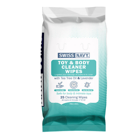 Swiss Navy Toy & Body Cleaner Wipes