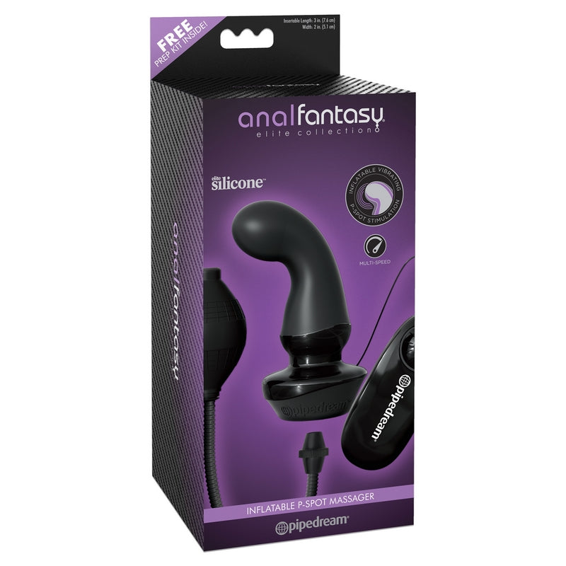 Anal Fantasy Elite Inflatable P-Spot Massager Blushing Memory Anal Fantasy Elite Inflatable P-Spot Massager Blushing Memory