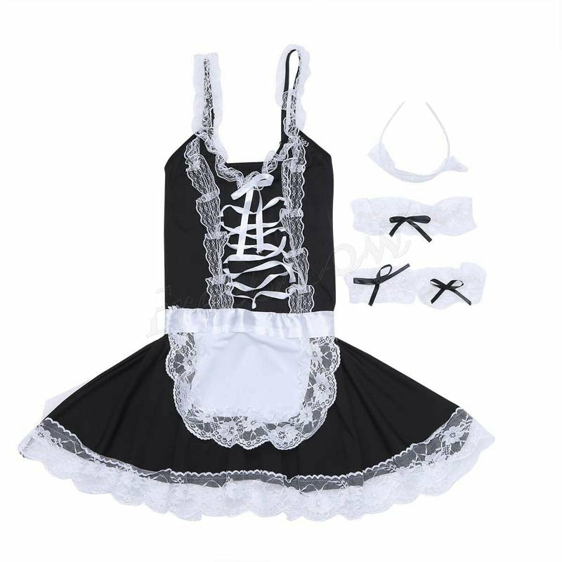 French Maid Fantasy Costume Set