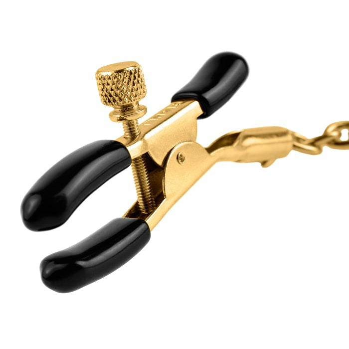 FETISH FANTASY SERIES GOLD NIPPLE CLAMPS