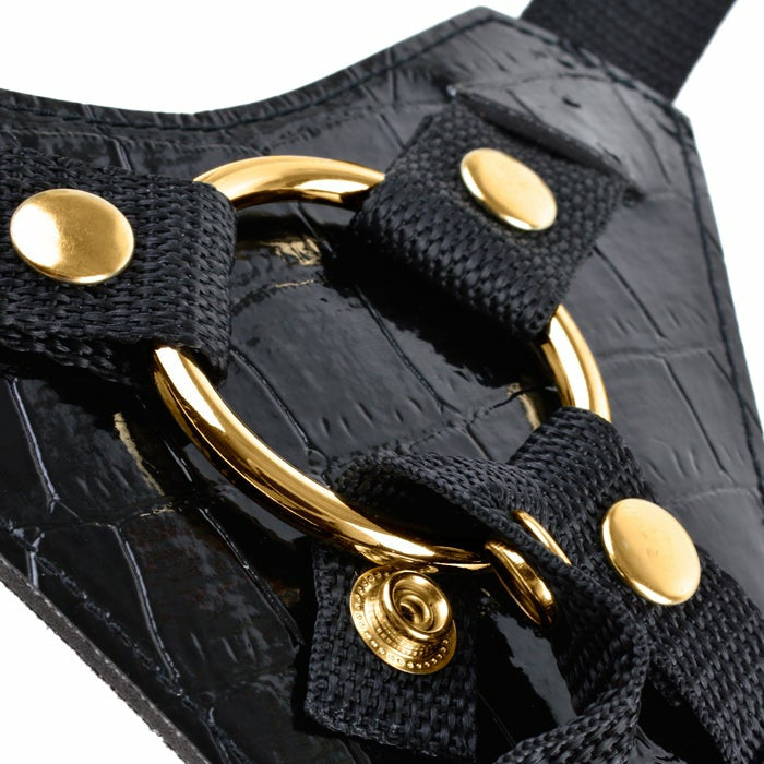 Gold Designer Strap-On