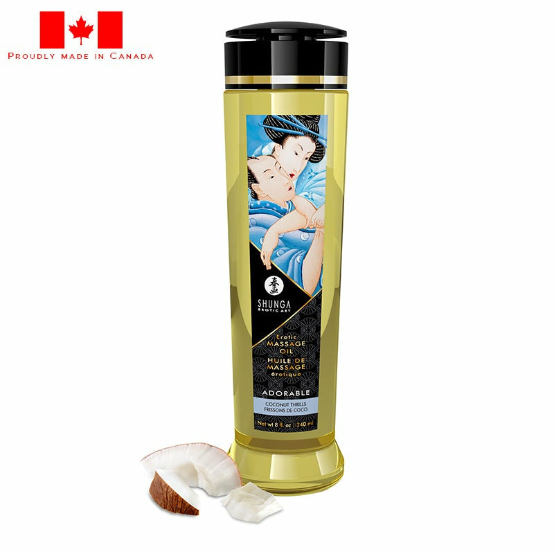 Shunga Erotic Massage Oil 8 oz.