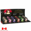 Shunga Erotic Mini Massage Candle Display of 24