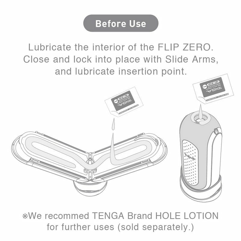 Tenga Flip Zero Black/White